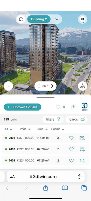 real estate technology platform proptech dashboard